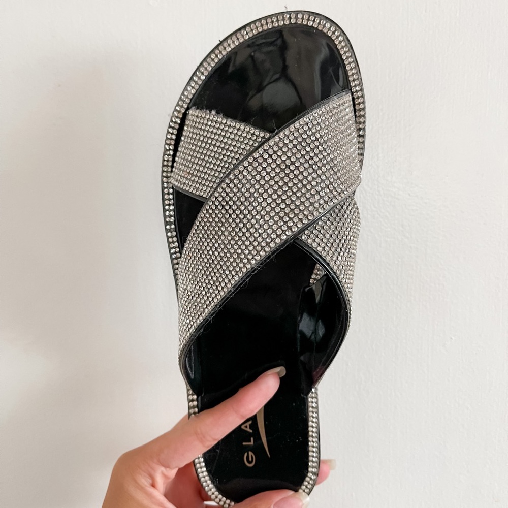 Sparkly sandals